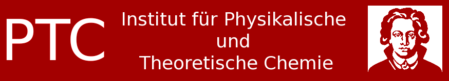 Banner des Instituts für Physikalische und Theoretische Chemie